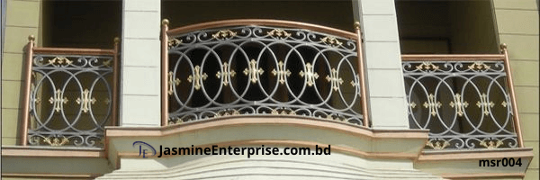 Casting Balcony Railing Grill (004)