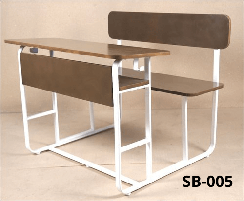 Steel School Bench (005) SB 005 1