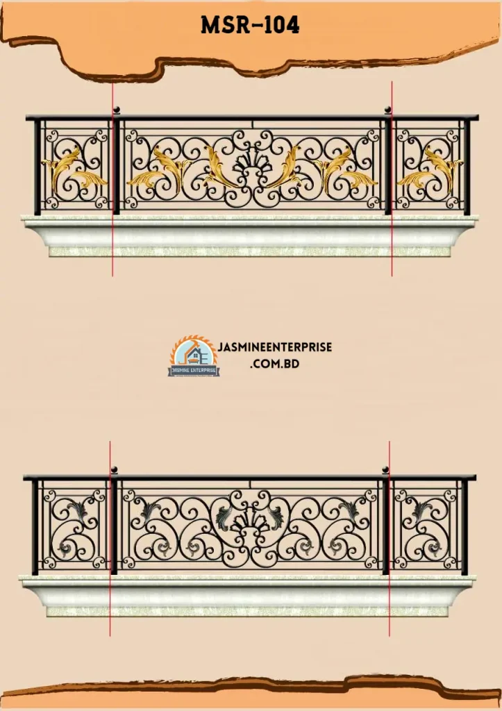 MS Balcony Railing Grill