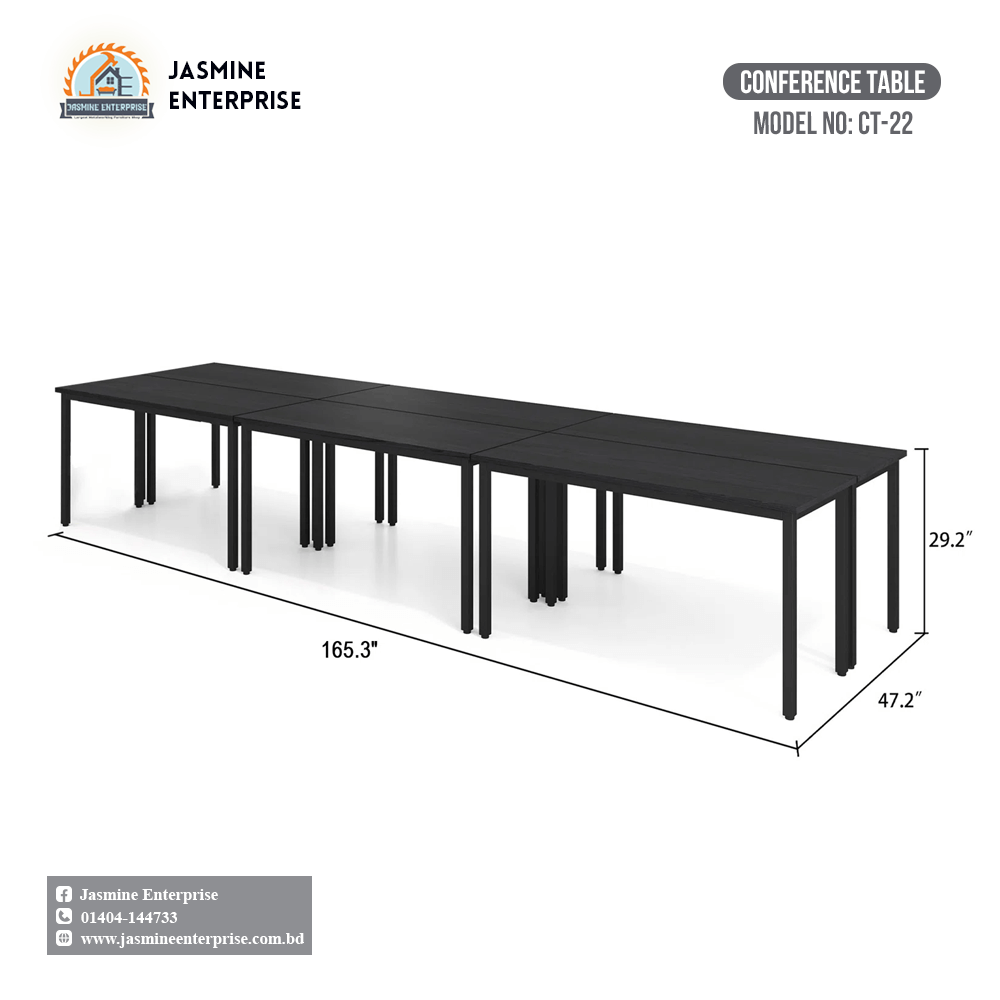 Conference table price in Bangladesh (22) Conference Table CT 22 3