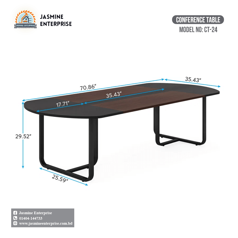 Conference table price in Bangladesh (24) Conference Table CT 24