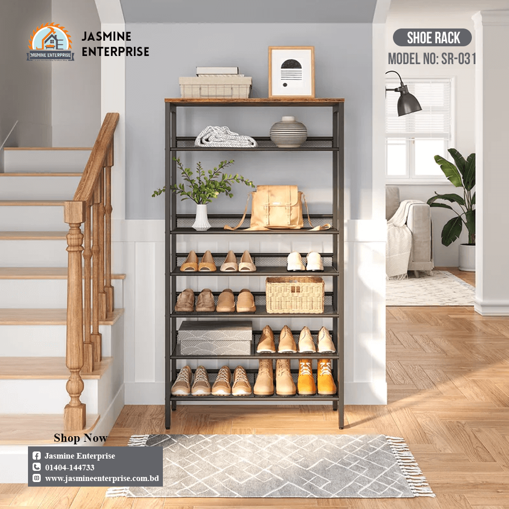 Shoe storage rack price in Bangladesh (31) Shoe Rack SR 031