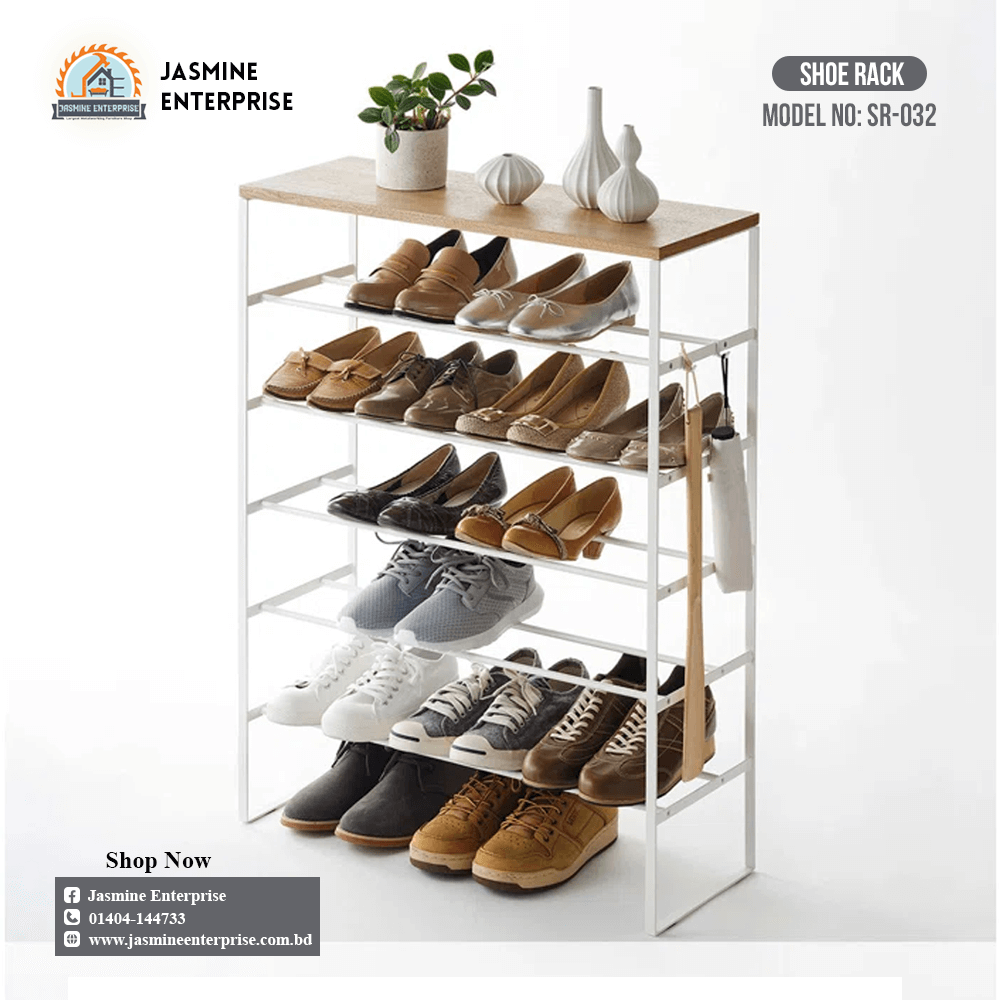 Shoe storage rack price in Bangladesh (32) Shoe Rack SR 032 1