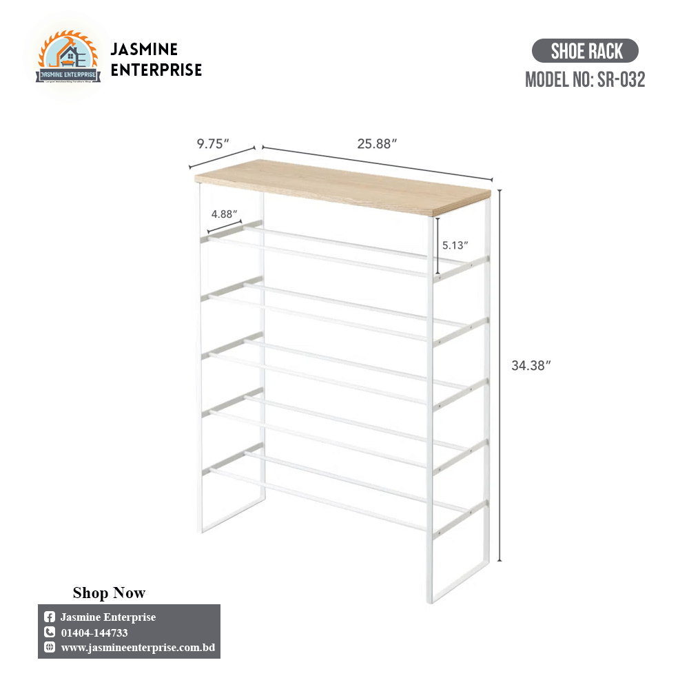 Shoe storage rack price in Bangladesh (32) Shoe Rack SR 032 3