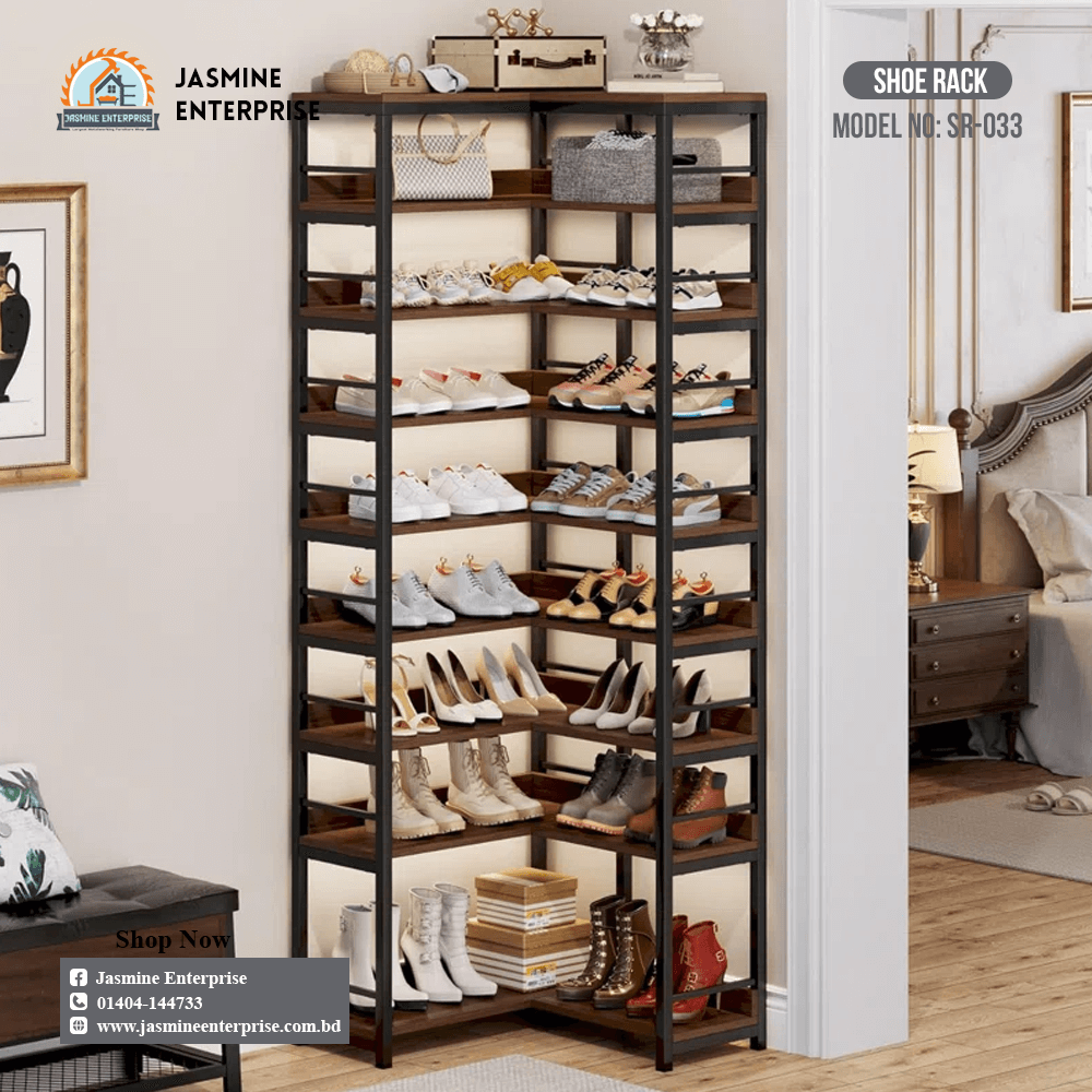 Shoe storage rack price in Bangladesh (33) Shoe Rack SR 033