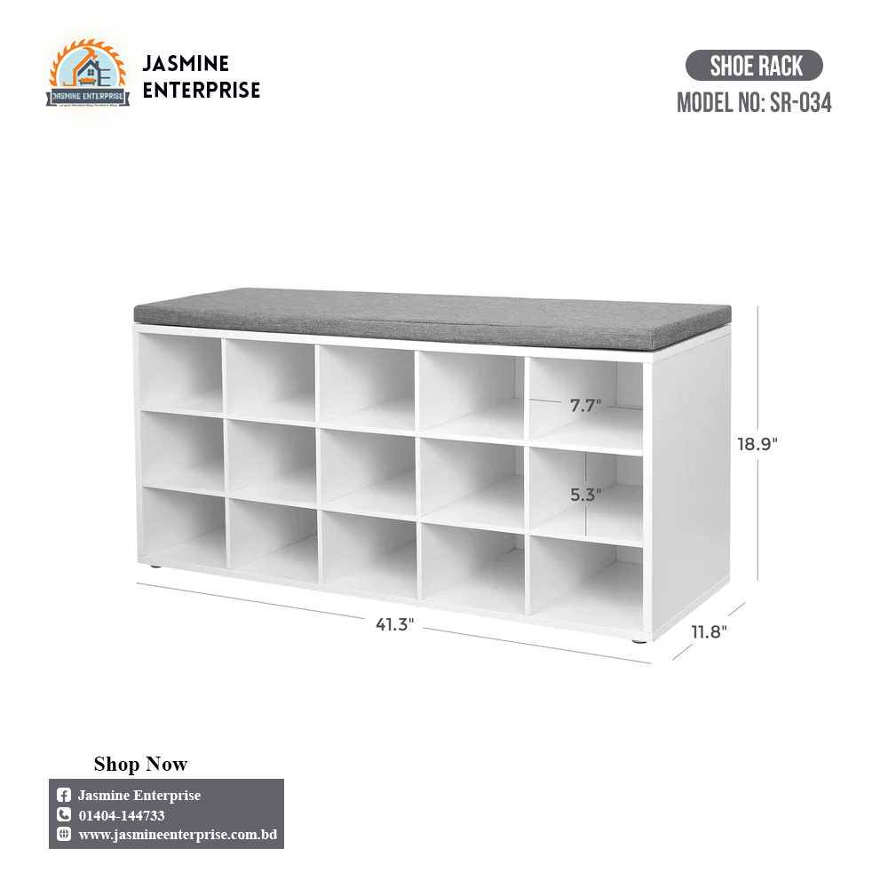 Shoe storage rack price in Bangladesh (34) Shoe Rack SR 034 3